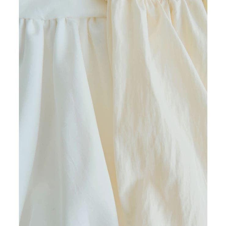 ボリュームスリーブスクエアネックペプラムブラウス トップス ブラウス | kirakiraShop  | 詳細画像16 