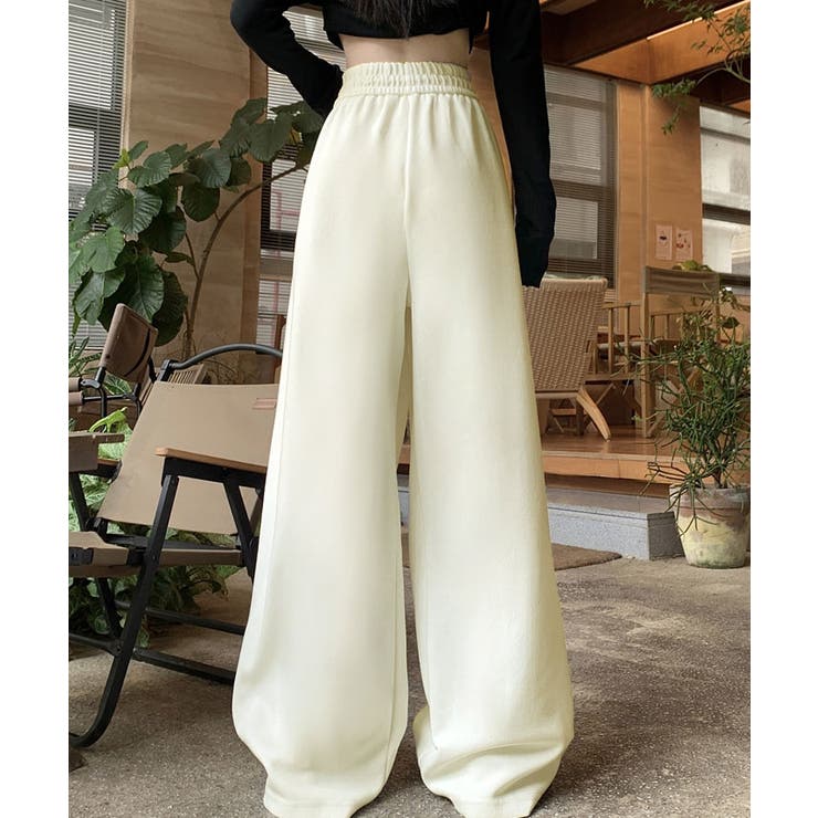 微起毛スウェットワイドパンツ ボトムス ワークパンツ | kirakiraShop  | 詳細画像21 