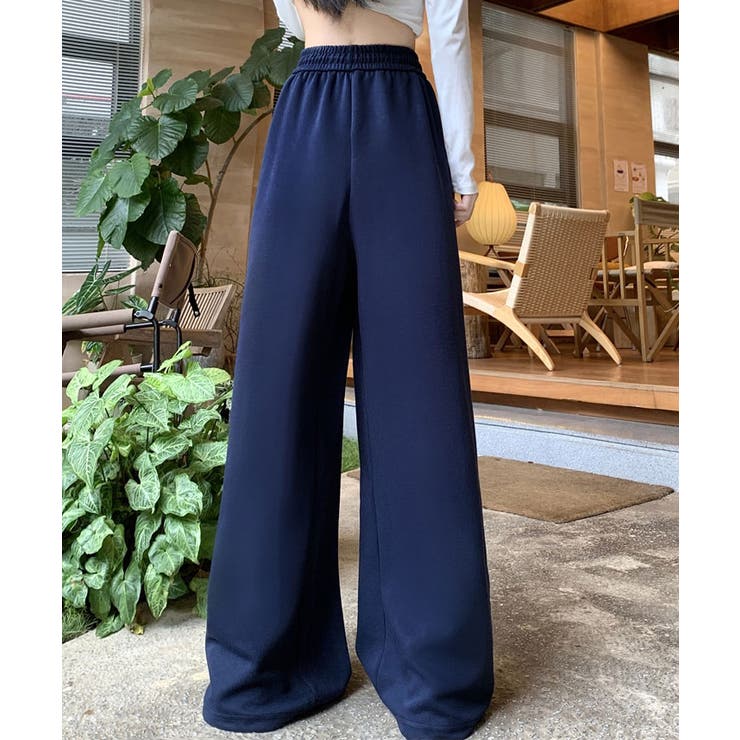 微起毛スウェットワイドパンツ ボトムス ワークパンツ | kirakiraShop  | 詳細画像39 