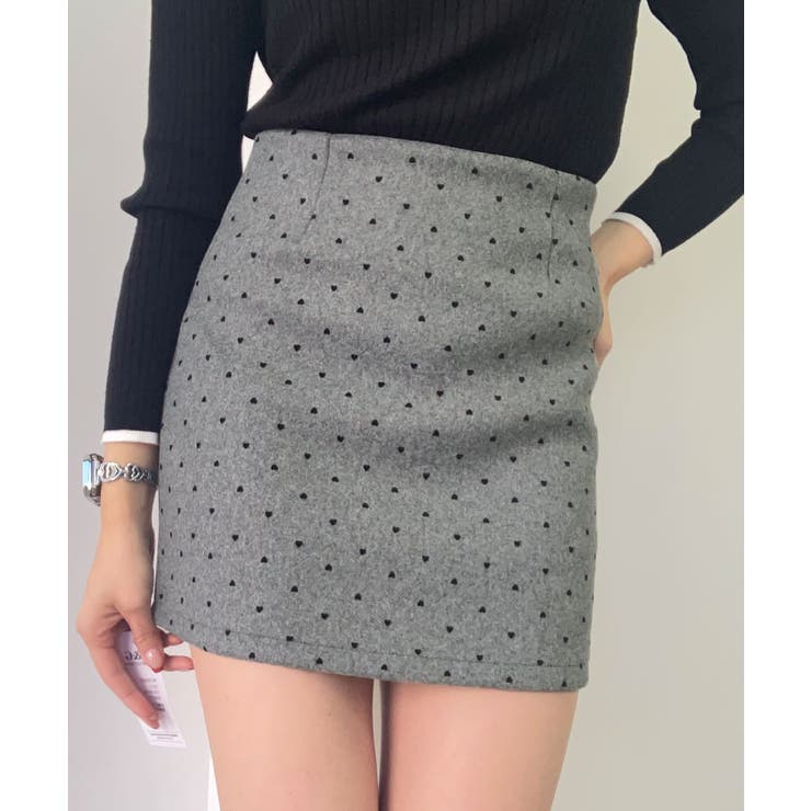 ハートドット柄ミニスカート 3サイズ ミニスカート | kirakiraShop  | 詳細画像24 