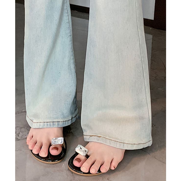 レース付きストレッチデニム 3サイズ ボトムス | kirakiraShop  | 詳細画像12 