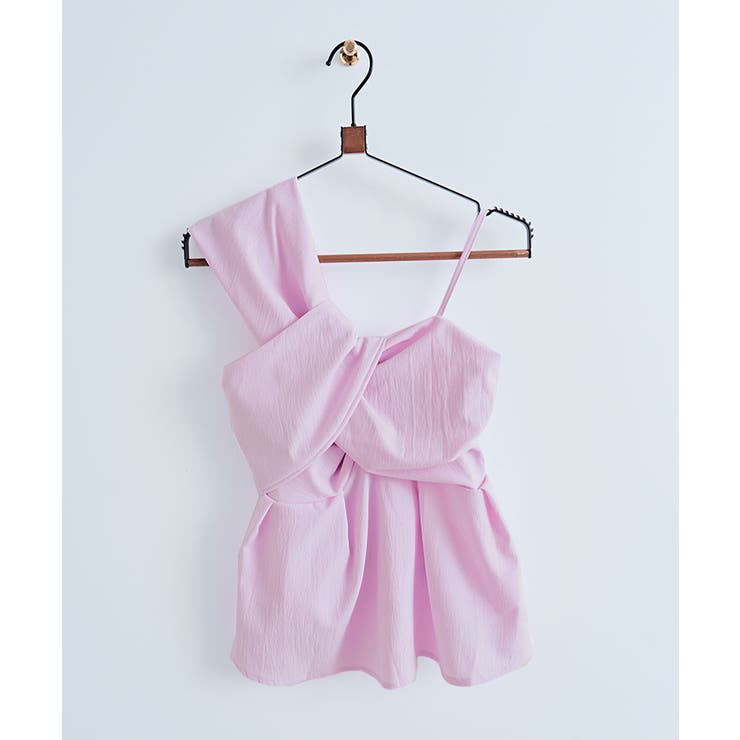 アシンメトリーツイストキャミビスチェ トップス キャミソール | kirakiraShop  | 詳細画像41 