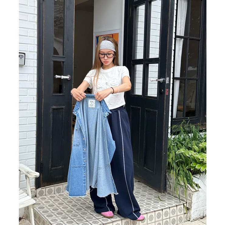 バックロゴスウェットパンツ ボトムス ワークパンツ | kirakiraShop  | 詳細画像6 