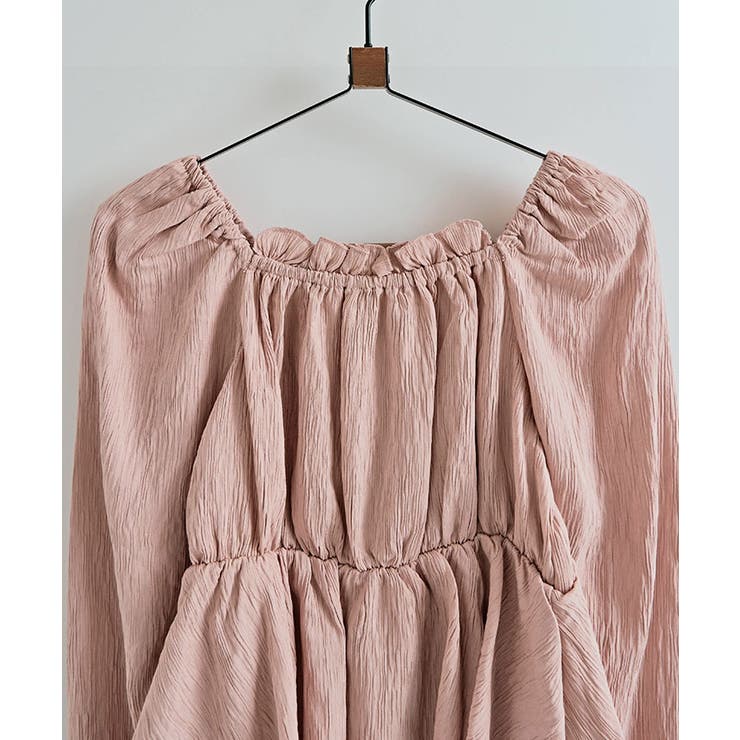 オフショルダーシャーリングトップス トップス カットソー | kirakiraShop  | 詳細画像27 