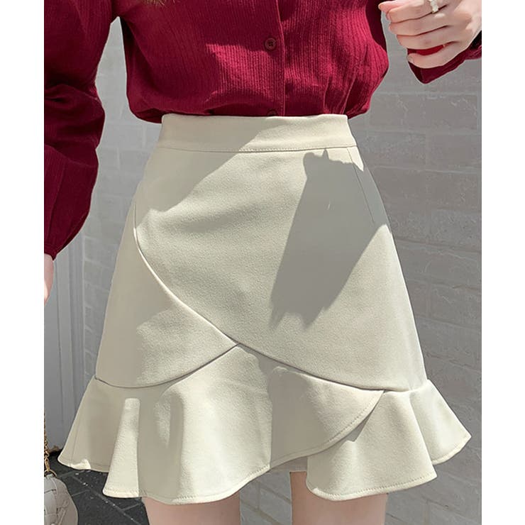 ラッフルアシメミニスカート 3サイズ ミニスカート | kirakiraShop  | 詳細画像11 