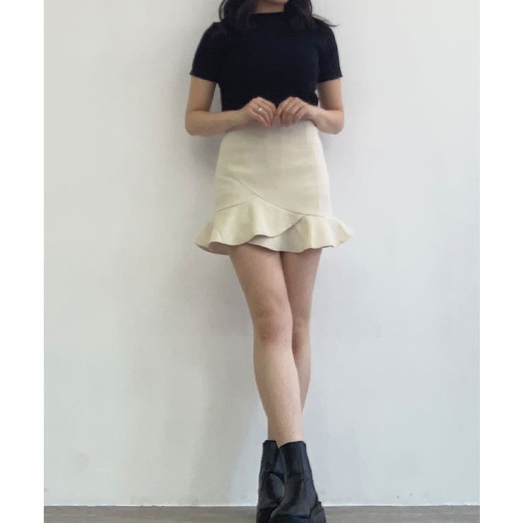 ラッフルアシメミニスカート 3サイズ ミニスカート | kirakiraShop  | 詳細画像14 