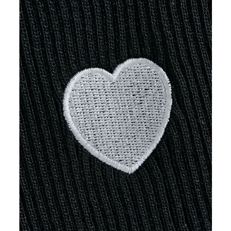 meltie きらきらサマーフリルニット BLACK きらきらフリルサマー