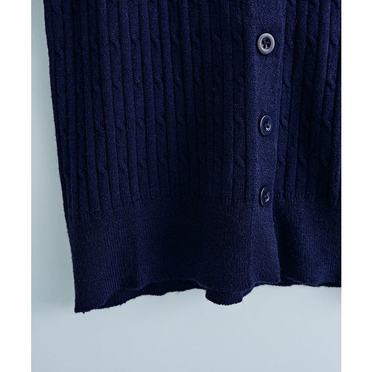 ワンポイントベア刺繍ニットカーディガン トップス カーディガン | kirakiraShop  | 詳細画像18 