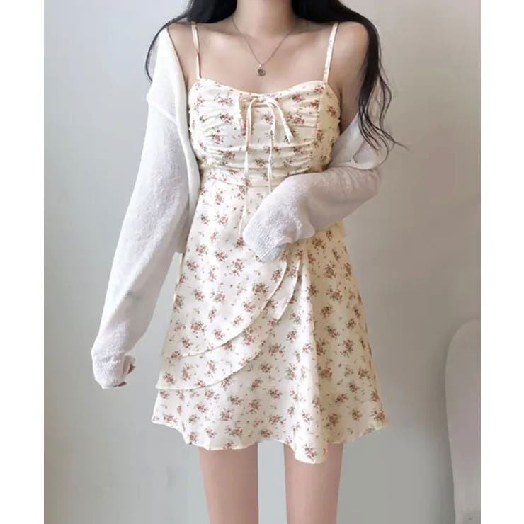 カネコイサオ小花柄キャミワンピース セール】【ZOZO限定】アソート小花柄キャミワンピース