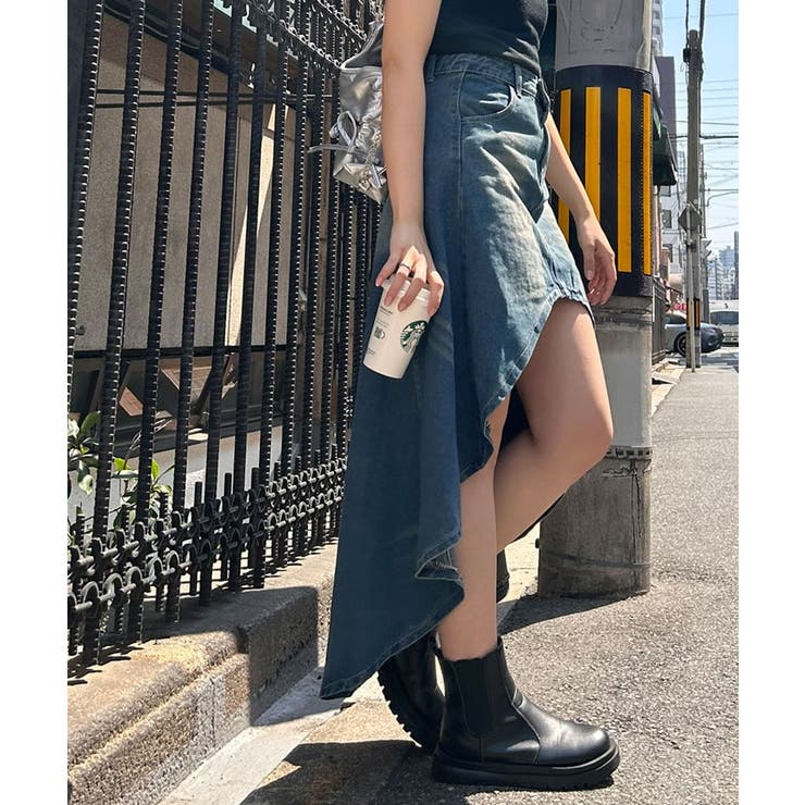 フィッシュテール×ジップスカート | axes femme | axes femme
