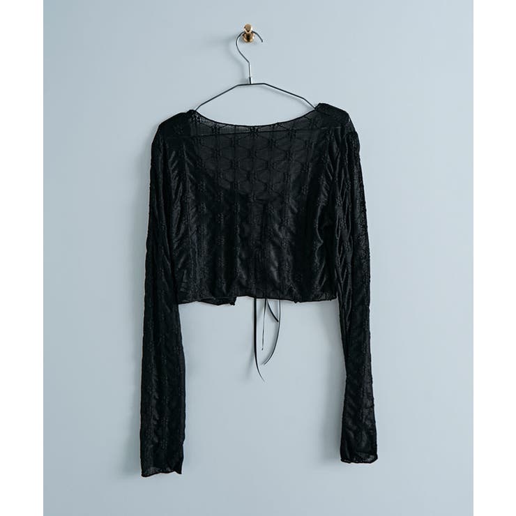 フラワーレースリボンカーディガン トップス カーディガン | kirakiraShop  | 詳細画像18 