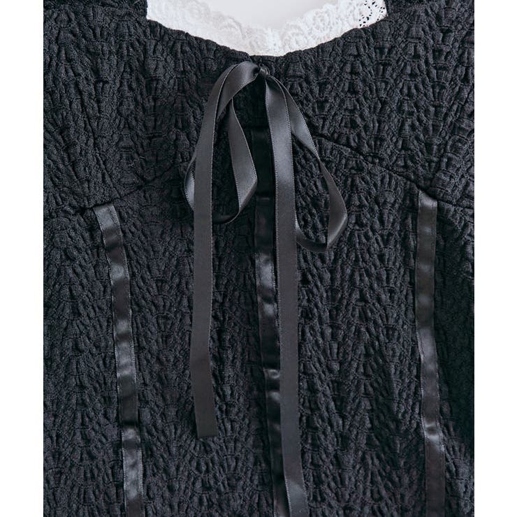 リボンレースノースリーブトップス トップス サマー | kirakiraShop  | 詳細画像14 