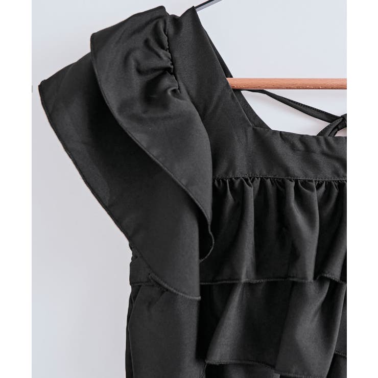 フリルティアードブラウス トップス サマー | kirakiraShop  | 詳細画像25 