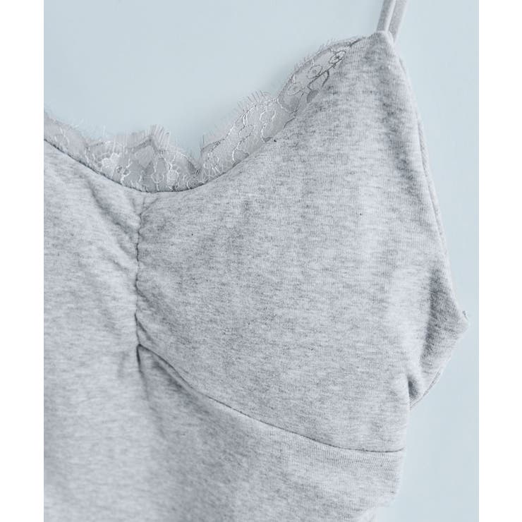 カップ付きレースキャミソール トップス キャミソール | kirakiraShop  | 詳細画像16 