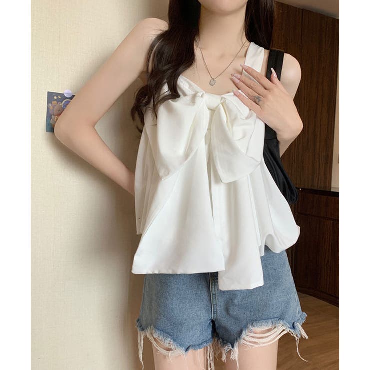 bibiyビッグリボントップス本物☻snideFRAY I.Dハーリップ bibiyビッグリボントップス本物☻snideFRAY I.Dハーリップ TOPS