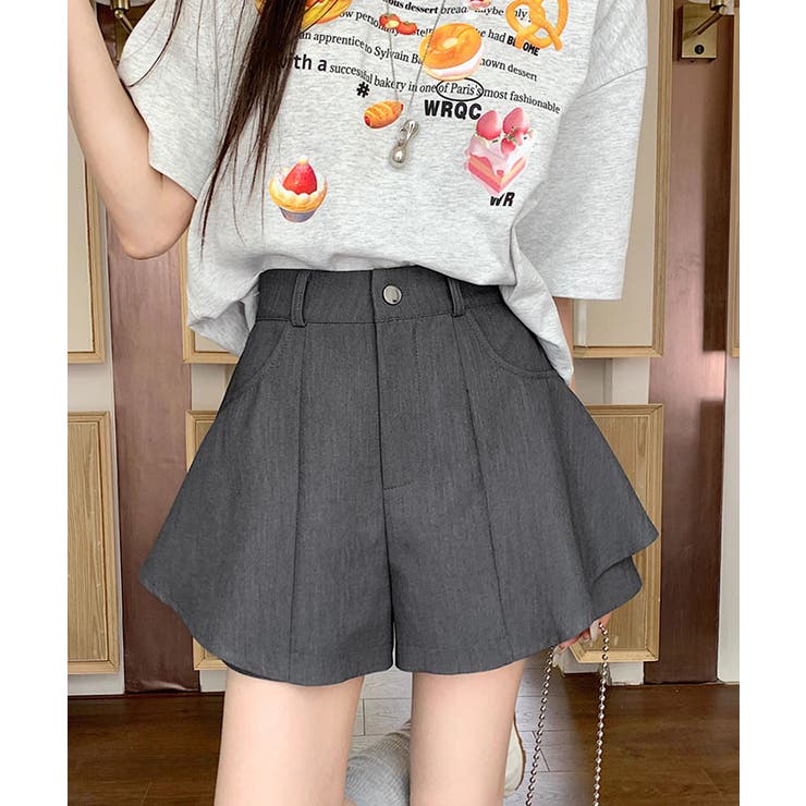 coco 中古 ロックデュード ROCK・DUDE レディース ショートパンツ 1(S) 白 ホワイト フレアキュロット coco 中古 ロックデュード ROCK・DUDE レディース ショート