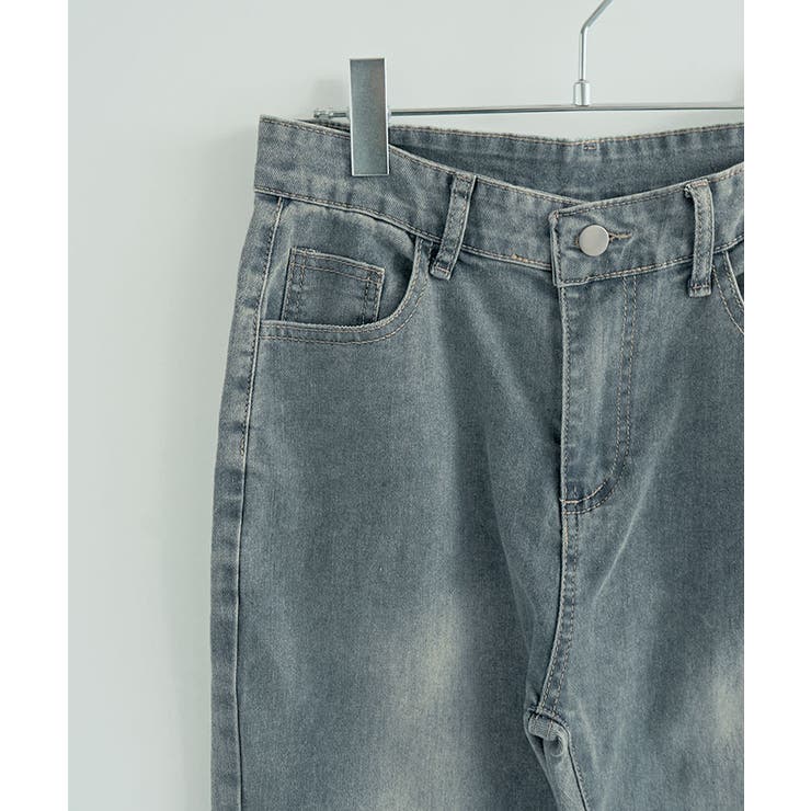 裾フリンジフレアデニムパンツ 3サイズ ボトムス | kirakiraShop  | 詳細画像14 