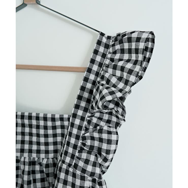 フリルショルダーバックリボントップス トップス 可愛い | kirakiraShop  | 詳細画像24 