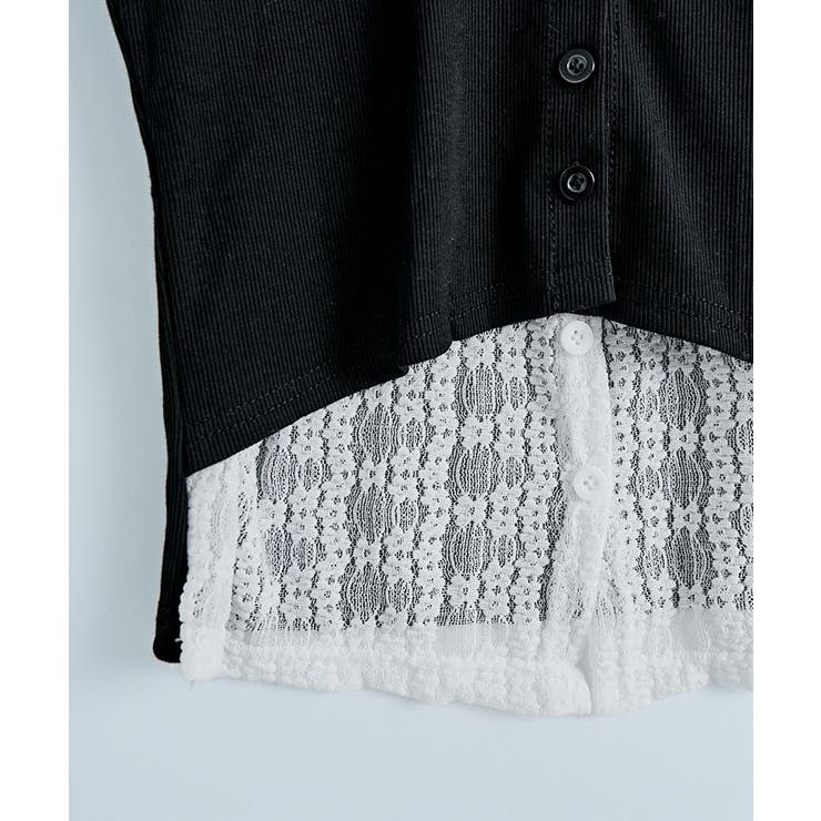 ドッキングレーストップス トップス ニット | kirakiraShop  | 詳細画像17 