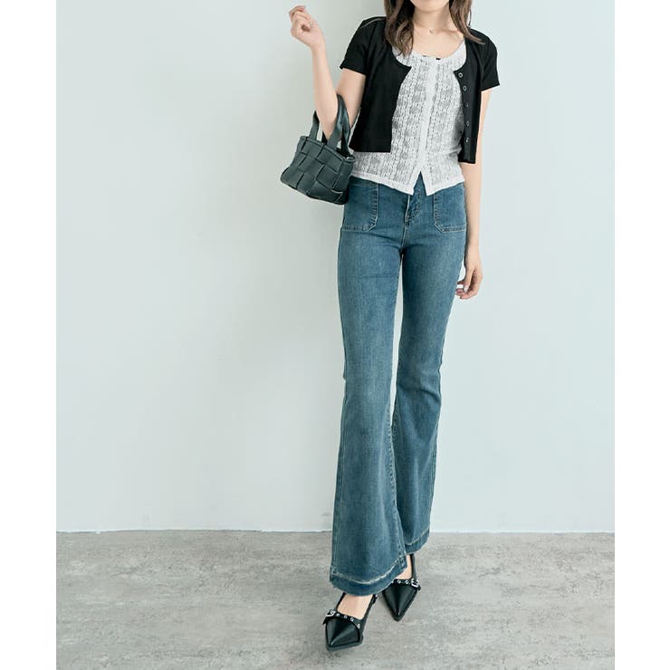 ドッキングレーストップス トップス ニット | kirakiraShop  | 詳細画像6 