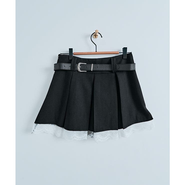 ベルト付きプリーツフリルミニスカート 3サイズ ボトムス | kirakiraShop  | 詳細画像18 