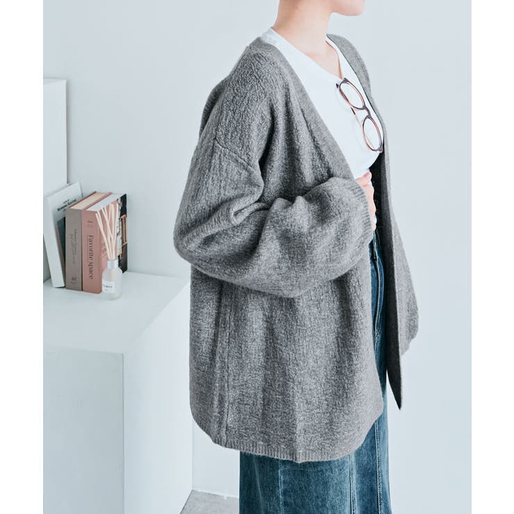 ノーボタンニットカーディガン トップス ニットカーディガン | kirakiraShop  | 詳細画像27 