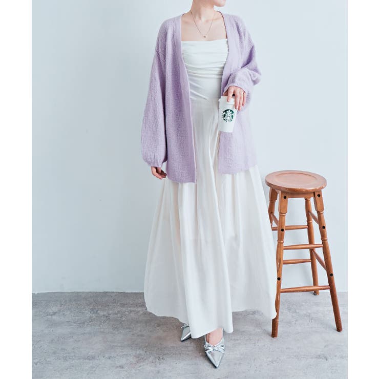 ノーボタンニットカーディガン トップス ニットカーディガン | kirakiraShop  | 詳細画像65 