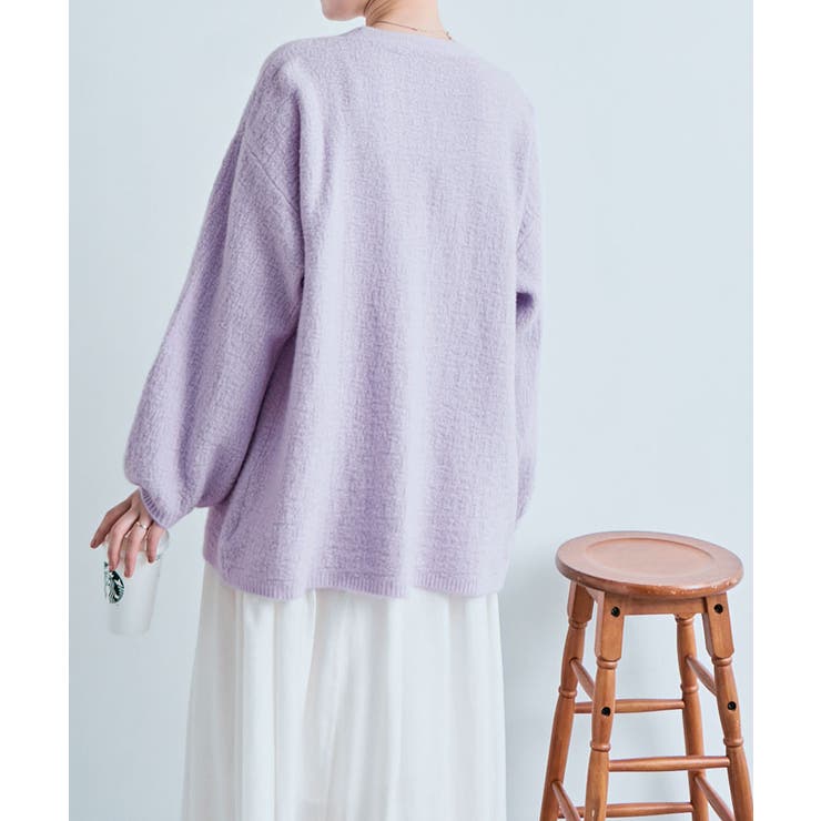 ノーボタンニットカーディガン トップス ニットカーディガン | kirakiraShop  | 詳細画像70 