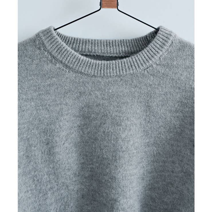 長袖クルーネックショート丈ニット トップス ニット | kirakiraShop  | 詳細画像63 