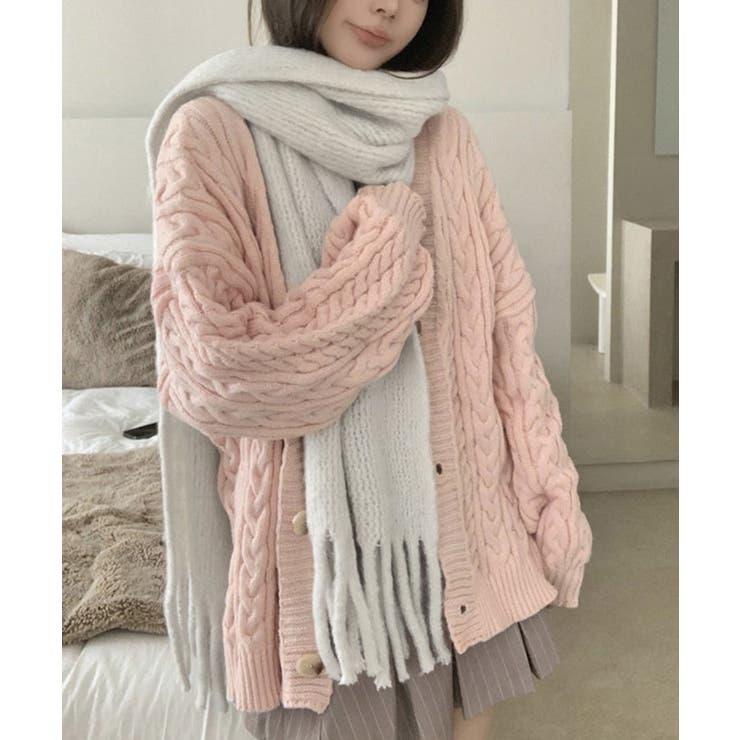 オフホワイト | モヘアライクフリンジマフラー マフラー フリンジ | kirakiraShop 