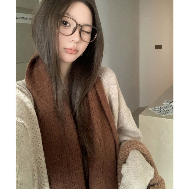 モヘアライクフリンジマフラー マフラー フリンジ | kirakiraShop  | 詳細画像14 