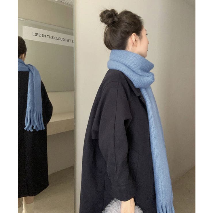 モヘアライクフリンジマフラー マフラー フリンジ | kirakiraShop  | 詳細画像18 