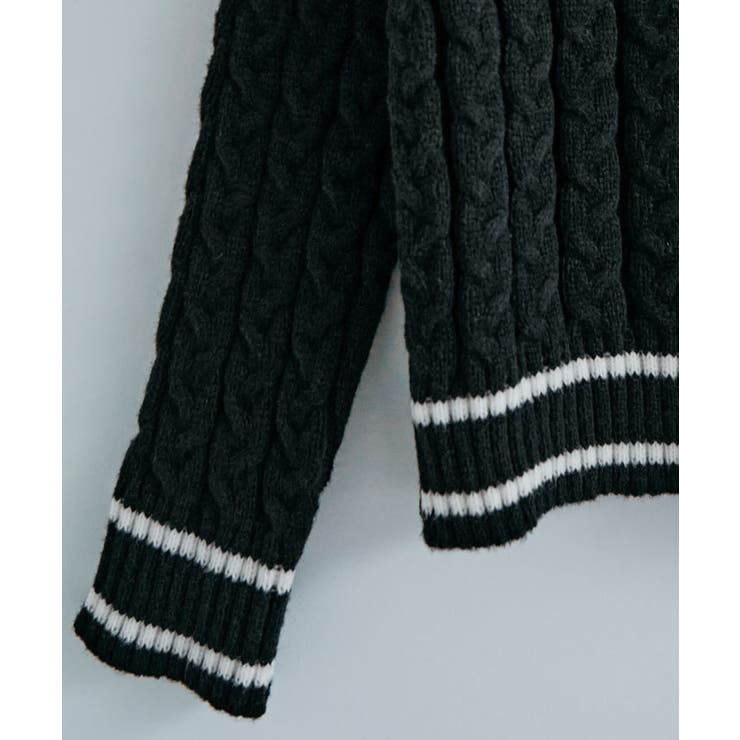 Vネックラインニット＋ニットショートパンツセットアップ セットアップ トップス | kirakiraShop  | 詳細画像32 