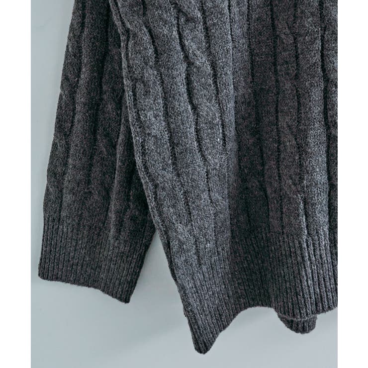 Vネックオーバーサイズニット トップス Vネック | kirakiraShop  | 詳細画像47 