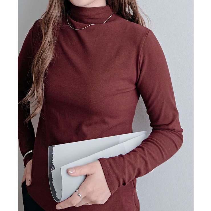 裏起毛ハーフネックトップス トップス ハーフネック | kirakiraShop  | 詳細画像21 