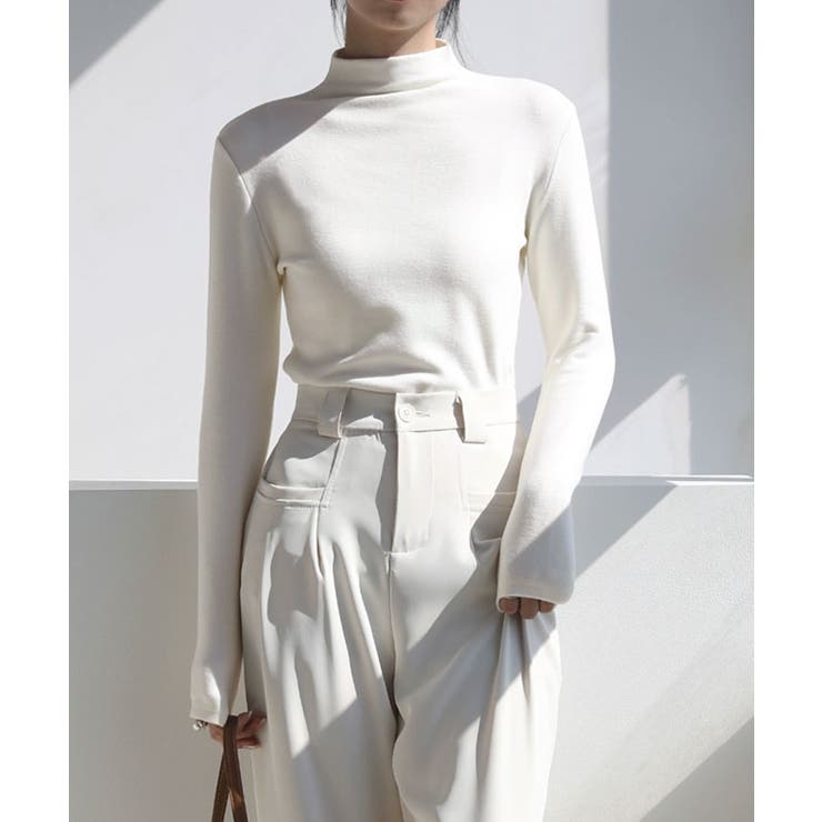 裏起毛ハーフネックトップス トップス ハーフネック | kirakiraShop  | 詳細画像4 