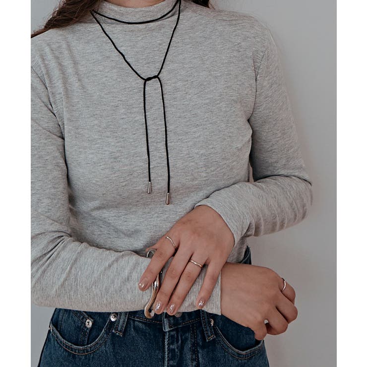 裏起毛ハーフネックトップス トップス ハーフネック | kirakiraShop  | 詳細画像7 