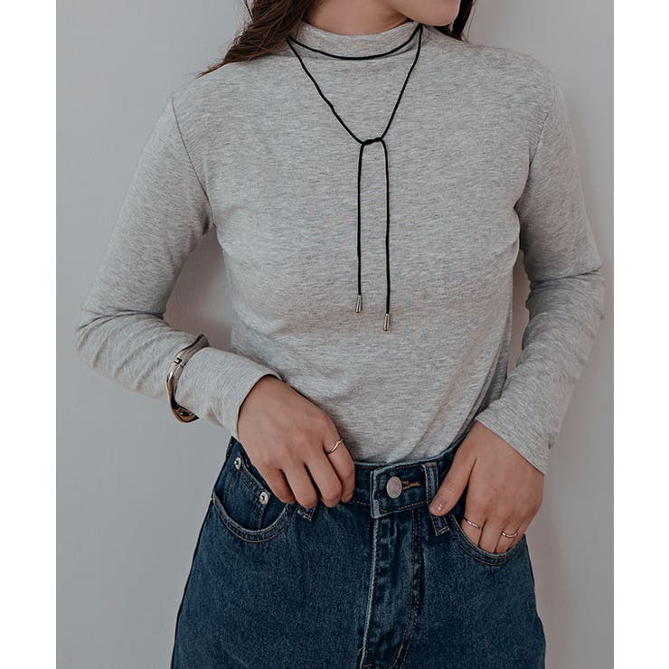 裏起毛ハーフネックトップス トップス ハーフネック | kirakiraShop  | 詳細画像8 