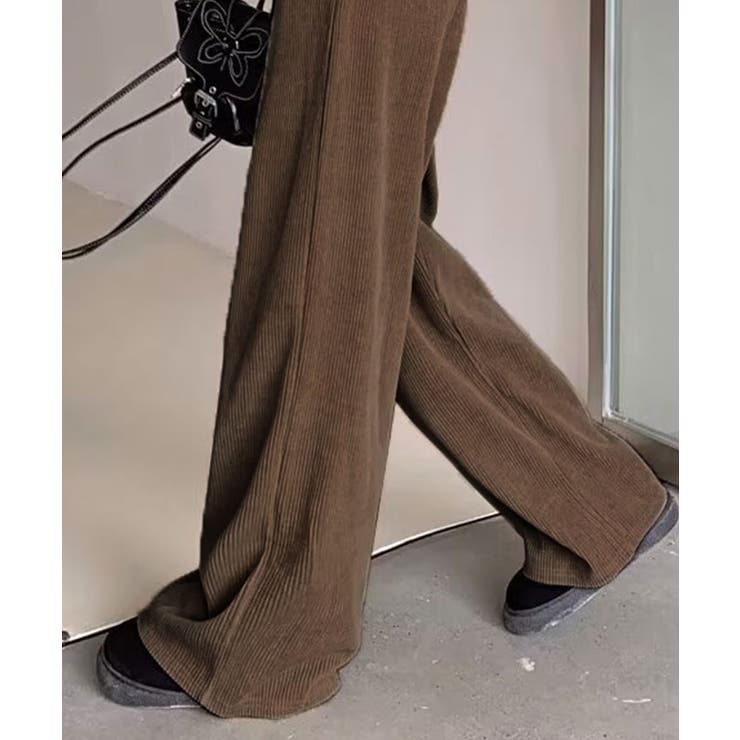 リラックスシルエットコーデュロイワイドパンツ パンツ ワイド | kirakiraShop  | 詳細画像14 