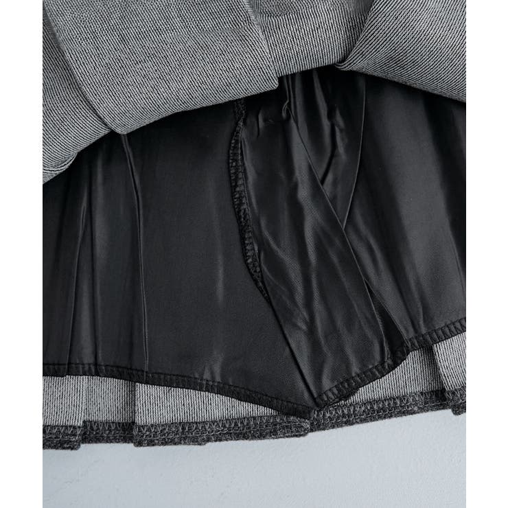 ウールタッチベルト付きプリーツミニスカート ボトムス スカート | kirakiraShop  | 詳細画像14 