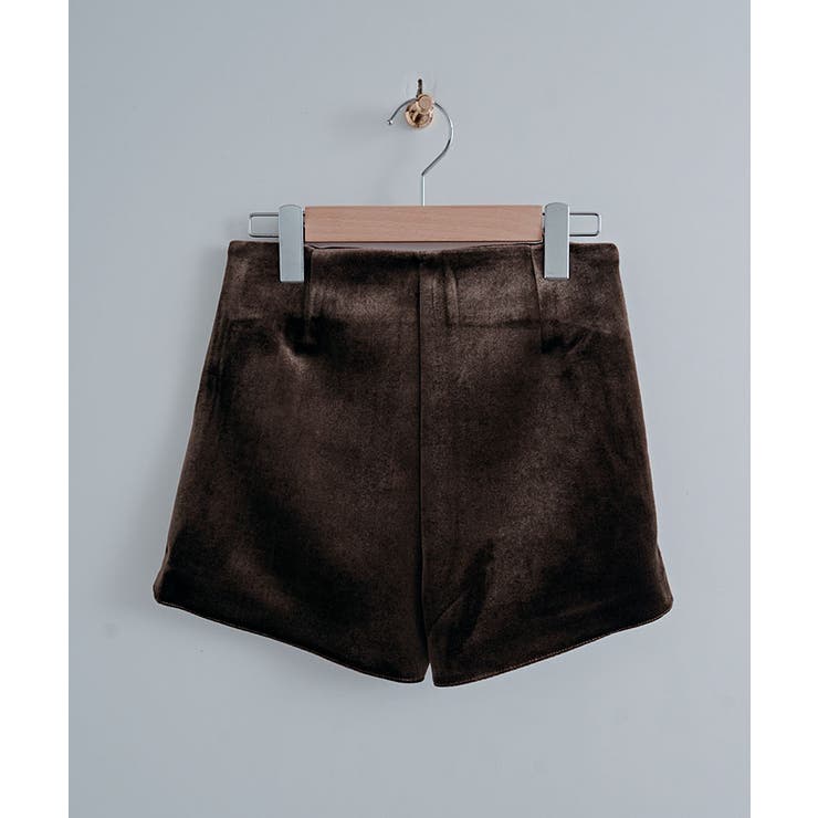 ベロアタッチハイウエストショートパンツ パンツ ショートパンツ | kirakiraShop  | 詳細画像22 