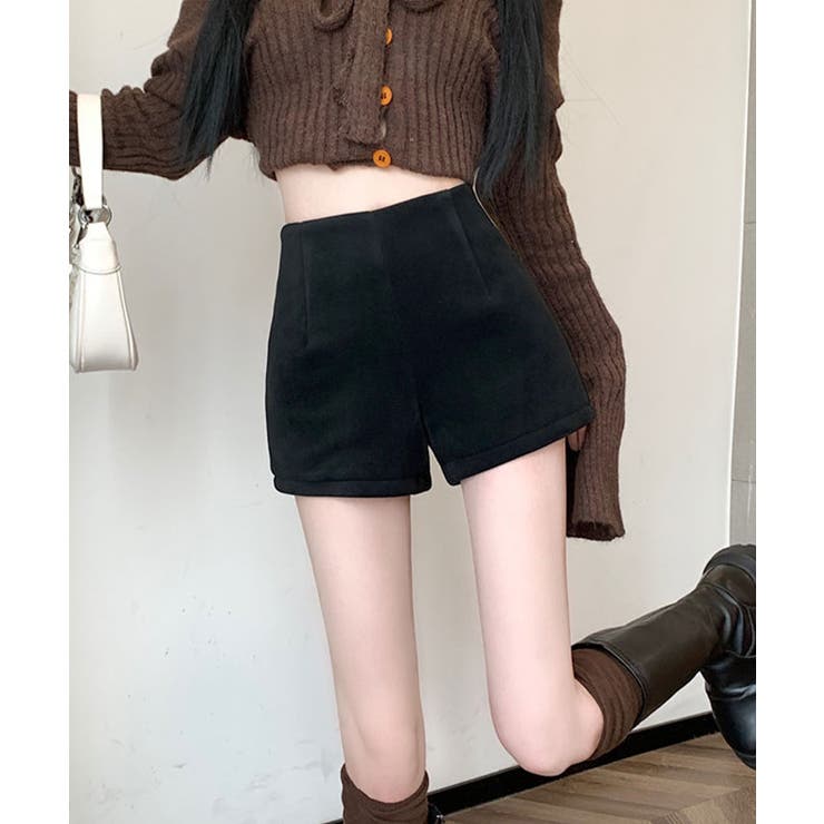 裏起毛ストレッチショートパンツ パンツ ショートパンツ | kirakiraShop  | 詳細画像6 