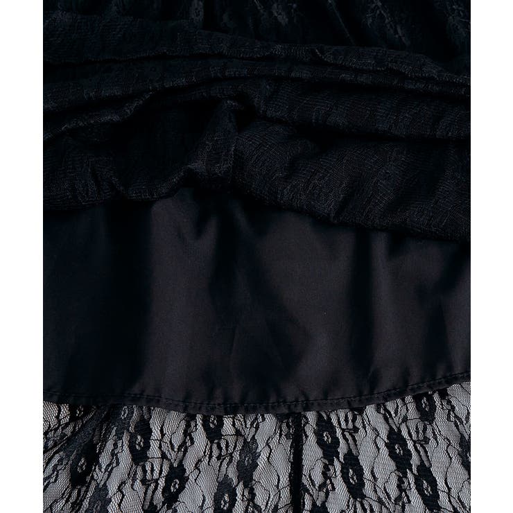 レースティアードアシンメトリースカート スカート レーススカート | kirakiraShop  | 詳細画像17 