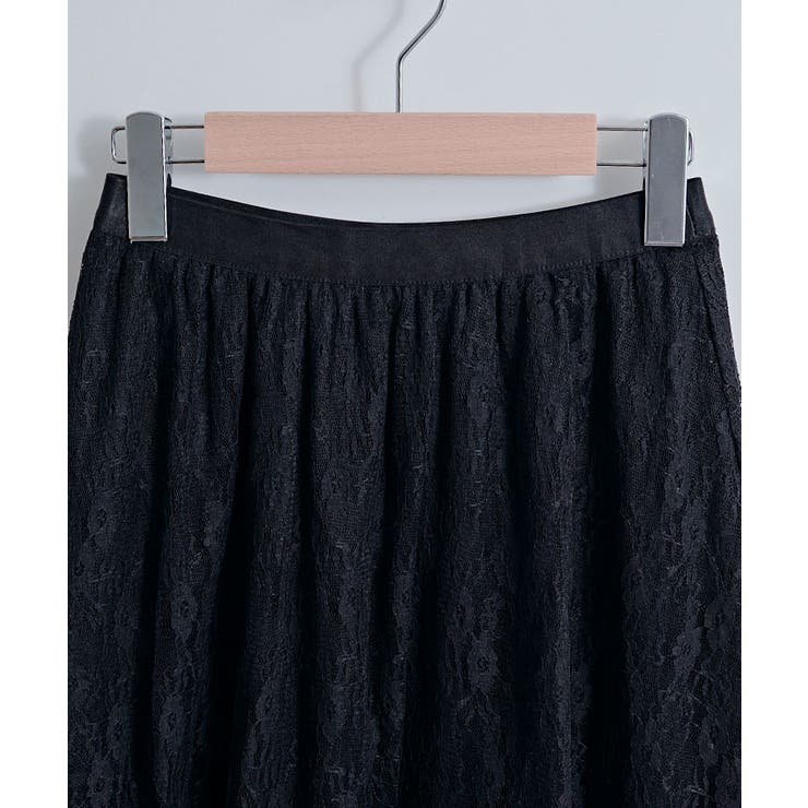 レースティアードアシンメトリースカート スカート レーススカート | kirakiraShop  | 詳細画像19 