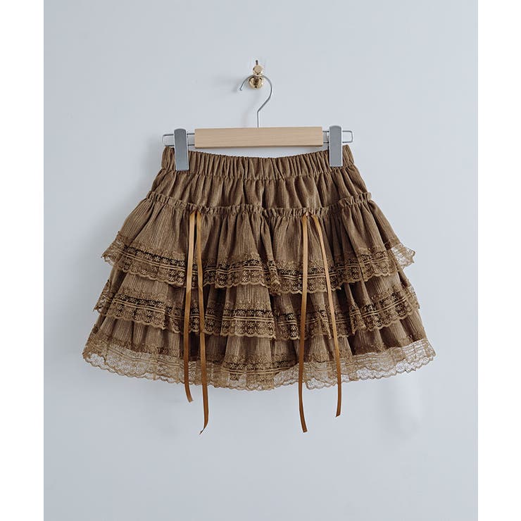 レースティアードミニスカート スカート ミニスカート | kirakiraShop  | 詳細画像21 