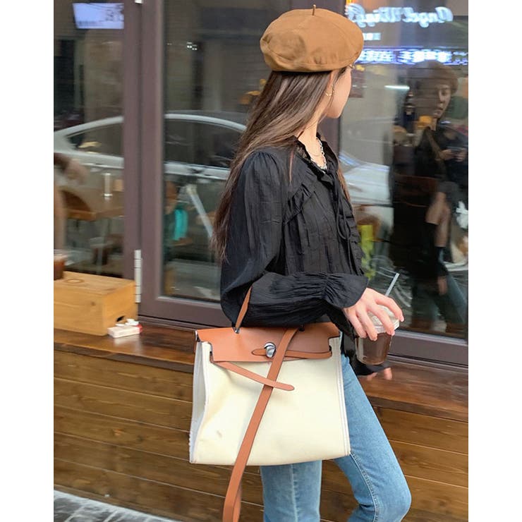 【SHOPLIST限定】フリルデザインリボンブラウス トップス フリルブラウス | kirakiraShop  | 詳細画像16 