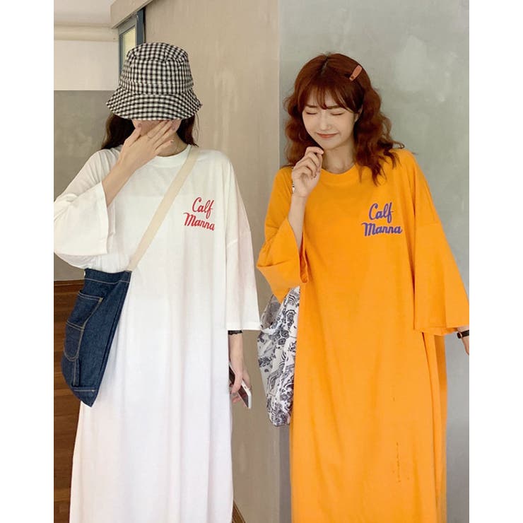 BRIEFING オレンジ ポロシャツ ワンピース XS BRIEFING オレンジ ポロシャツ ワンピース XS