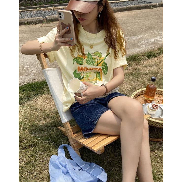 【SHOPLIST限定】カクテルロゴTシャツ トップス ロゴTシャツ | kirakiraShop  | 詳細画像11 