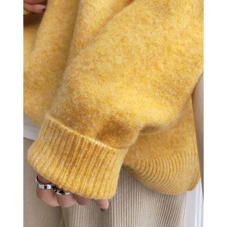 ミックスカラーオーバーニット ユニセックス カラーニット | kirakiraShop  | 詳細画像12 