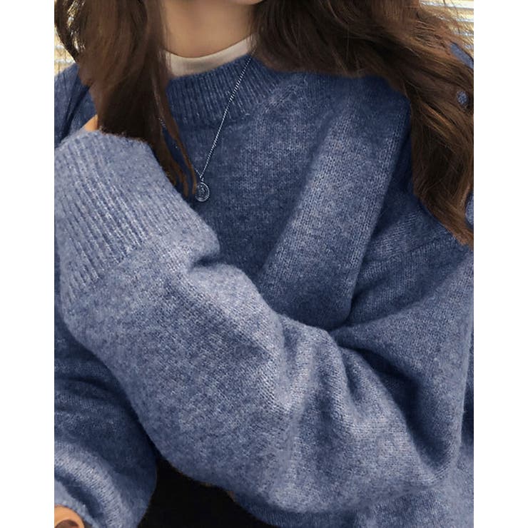 ミックスカラーオーバーニット ユニセックス カラーニット | kirakiraShop  | 詳細画像16 